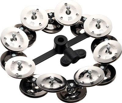 Тамбурин для хай-хета Meinl Headliner HTHH2BK Stainless Steel 5" (R117080)