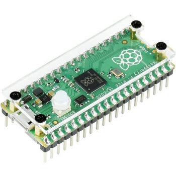Прозрачный акриловый корпус для Raspberry Pi Pico от Waveshare - 410681