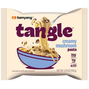 Локшина Samyang Tangle Creamy Mushroom з вершковим грибним соусом 105 грам