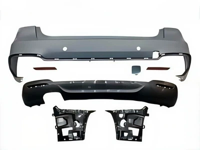 Бампер задний M Paket BMW 3 series GT F34 2013-2020 ПОД ПАРКТРОНИКИ для BMW 3 series GT F34 2013-2020 (9534)