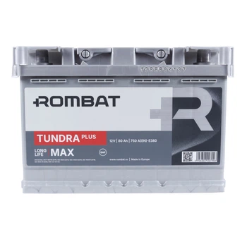 Автомобильный аккумулятор ROMBAT Tundra Plus 6CT 80Ah R+ E380