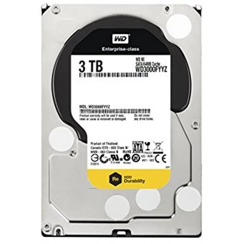 Накопитель HDD SATA 3.0TB WD RE 7200rpm 64MB (WD3000FYYZ) Ref