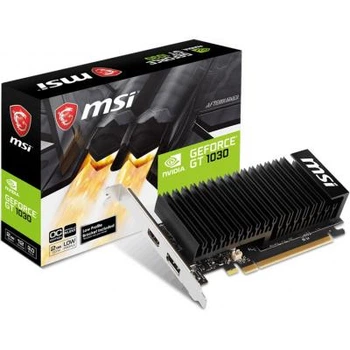 Видеокарта MSI PCI-Ex GeForce GT 1030 Low Profile OC 2GB DDR4