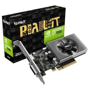 Видеокарта GF GT 1030 2GB DDR4 Palit (NEC103000646-1082F)