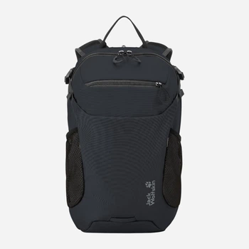 Рюкзак спортивный 12 л вмещает формат А4 Jack Wolfskin A65981-6350 Темно-серый (4064886703574)
