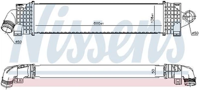 Інтеркулер FORD KUGA / FORD FOCUS / FORD C-MAX (DM2) / FORD S-MAX (WA6) 1994-2020р.