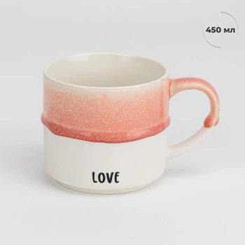 Кружка "Love", 450 мл (4013-003)