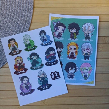 Стикерпак Клинок рассекающий демонов Kimetsu no Yaiba А5 набір 2 шт код 25868