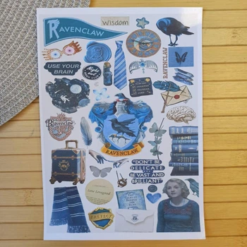 Стикерпак Гарри Поттер Harry Potter Ravenclaw Рейвенклов А5 25290