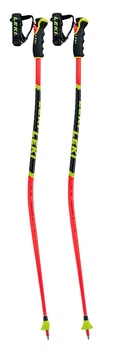 Палиці для гірських лиж для підлітків Leki WCR LITE GS 3D 100см Fluorescent red/black/neon yellow (65065901-WRH)