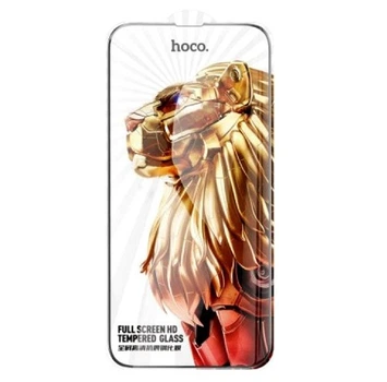Защитное стекло Hoco HD темперированное противоударное для iPhone 12/12 Pro черное