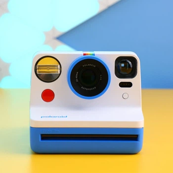 Фотокамера моментальной печати Polaroid Now+ Gen 2 E-box Blue (009073) Б/У [157756]
