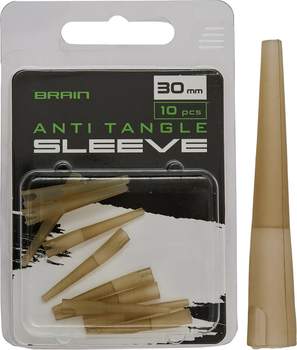 Противозакручиватель Brain Anti Tangle Sleeve 30mm (10 шт/уп) Brown SGXA-CA10-5 (1858-25-09)