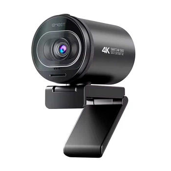 Веб-камера 4K UHD EMEET с автофокусом и двойными микрофонами для стриминга USB