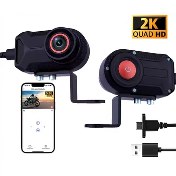 Відеореєстратор Мото і Вело 2K Wi-Fi DVR 30fps з циклічним записом і записом звуку