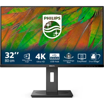 Монитор 31.5" Philips 32B1N3800/00 VA 3840x2160 60 Гц 350 кд/м² Black