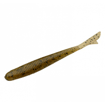 Приманка Bait Breath U30 Fish tail 1.5" (red package) 14шт #120 Green Pumpkin/Seed FS0653560