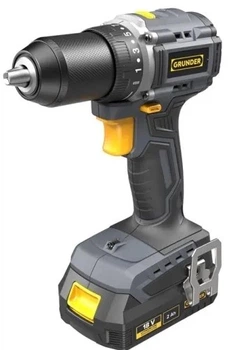 Дриль-шуруповерт Grunder акумуляторний CD-B0A18 18 В 2 А/год (4772013432678)