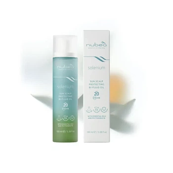 Защитный флюид Nubea Solenium для кожи головы из SPF 20 Двухфазный 100 мл