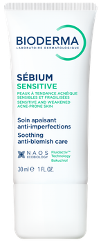 Крем Bioderma Sébium для чувствительной жирной кожи Sensitive Soin Apaisant 30 мл