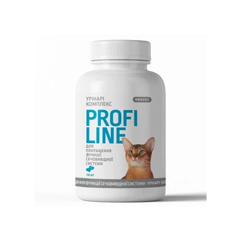 Вітаміни Provet PROFILINE для котів УРІНАРІ комплекс для поліпшення функції сечовивідної системи 180 таб