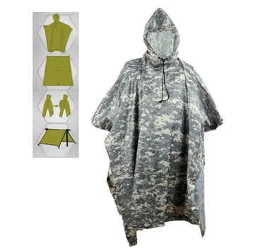 Пончо-дождевик Smartex 210T polyester ST-P302 acu Пиксель