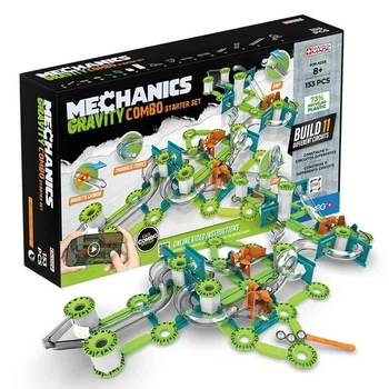 Магнитный конструктор "Mechanics Gravity RE Combo Starter Set" Geomag 757GM 153 детали