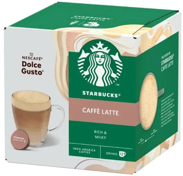 Кофе в капсулах Nescafe Dolce Gusto "Starbucks" Caffè Latte 12 шт.