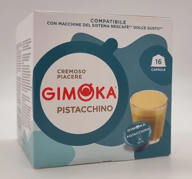 Кофе в капсулах Gimoka Dolce Gusto Pistacchino Фисташковый 16 шт. (16 порций)