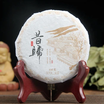 Китайський зелений чай Шен Пуер Yunnan (Чай Шен Пуєр) Сі Гуй 2021 рік, млинець 100 грам