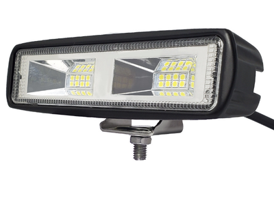 Светодиодная LED-балка 48W (12-24V) - Дополнительный свет для авто и мотоциклов. Пластиковая версия