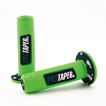 Комплект мотогрипс ProTaper — Професійні ручки керма (Neon Green). Гріпси ProTaper зелені