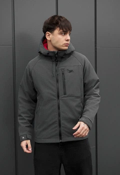 Куртка soft shell Staff nexa gray L (TBN0081)