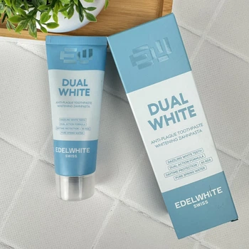 Зубная паста Edel White Whitening антиналет и отбеливание, 75 мл