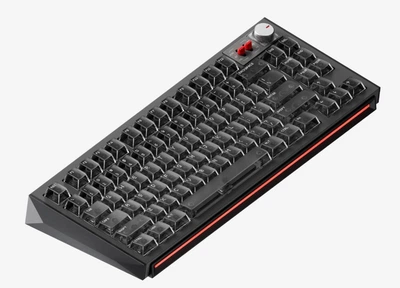 Беспроводная магнитная клавиатура NuPhy WH80 / Magnetic Jade / Color - Nebula Black / RGB, ANSI US