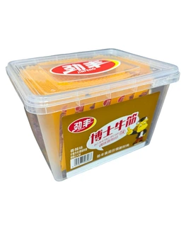 Коробка Латяо острое вегатерианское мясо Jialong | Latiao Yellow 50 пачек