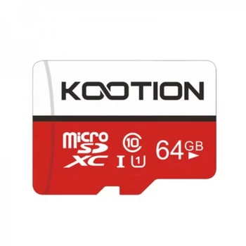 Карта пам'яті microSDXC (UHS-1) Kootion 64Gb class 10 (adapter SD) (TF-64G-U1) (19021)