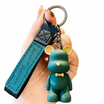 Брелок мишка Green Bear стильный брелок для ключей