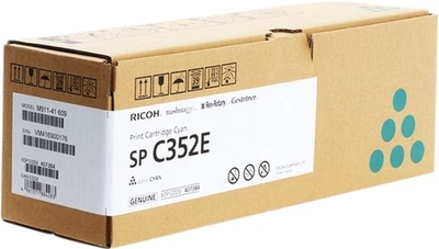 Toner Ricoh SP C352E / 408216 Cyan (4961311884283)