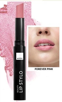 Стойкая помада Настоящий розовый, Forever Pink, стик Леди, Avon Lip Stylo 1.8 г