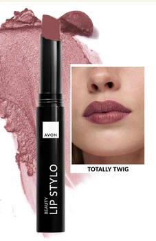 Стойкая помада Икона стиля, Tottaly Twig, стик Леди, Avon Lip Stylo 1.8 г