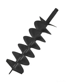 Шнек для мотобура 300*800-2 мм (двойной)