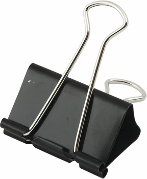 Біндер Buromax 51 мм 12 шт в коробці чорний (BM.5301)