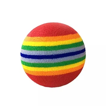 М'яч для тварин в наборі 4 шт/ уп Rainbow M Multicolor ( 474791)