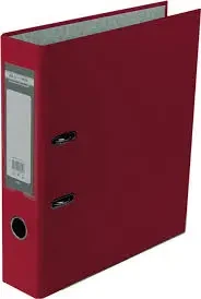 Папка-реєстратор Buromax JOBMAX LUX бордовий A4 70 мм одностороння PP (BM.3011-13c)