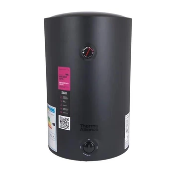Бойлер Thermo Alliance плоский вертикальный мокрий ТЭН 1,5 кВт 80 л (D80VH15Q3В) черний