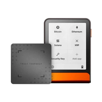 Криптогаманець Ledger Flex BTC Orange + Recovery Key (LDGRFLXBO)