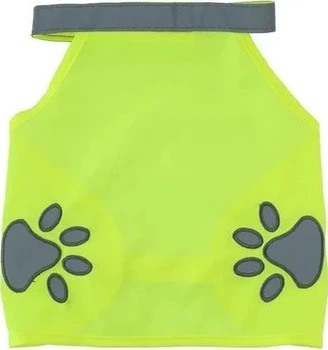 Світловідбиваючий жилет для собак Paw Love 35 см Жовтий (5714156138986)