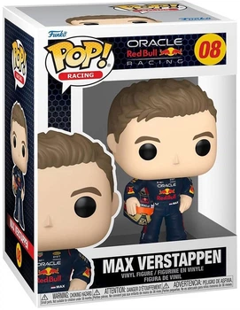 Фигурка Макс Ферстаппен (с шлемом) - Funko Pop! RIDE: FORMULA 1 - MAX VERSTAPPEN #08