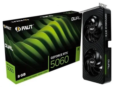 Видеокарта Palit GeForce RTX 5060 Dual 8GB